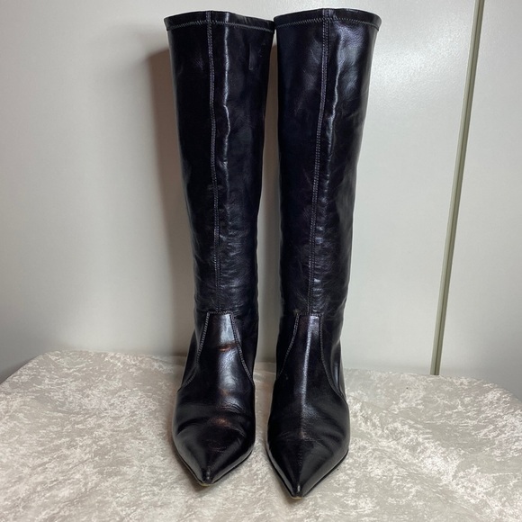 Donald J. Pliner Shoes - Donald J Pliner Knee High Boots Deep Purple Size 7